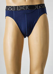 Slip bleu HOM pour homme seconde vue