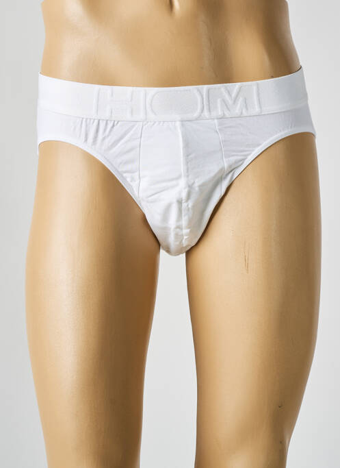 Slip blanc HOM pour homme