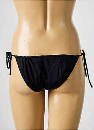 Bas de maillot de bain stretch bikini noir RASUREL femme