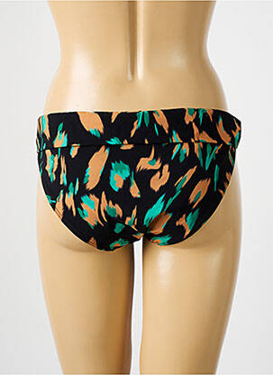 Bas de maillot de bain imprimé fantaisie culotte noir AUBADE femme