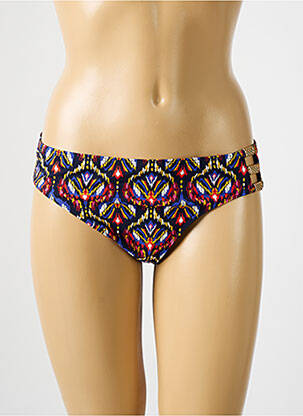 Bas de maillot de bain imprimé fantaisie culotte bleu AUBADE femme