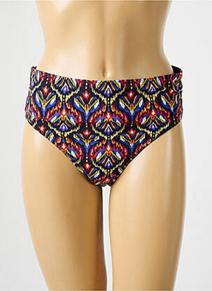 Bas de maillot de bain imprimé fantaisie culotte noir AUBADE femme