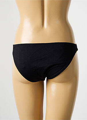 Bas de maillot de bain stretch culotte noir HUIT femme