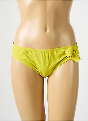 Bas de maillot de bain stretch culotte vert LEJABY femme