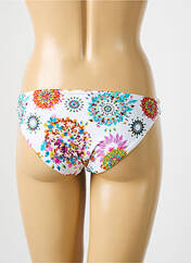 Bas de maillot de bain blanc DESIGUAL pour femme seconde vue