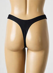 Bas de maillot de bain noir GEMMA pour femme seconde vue