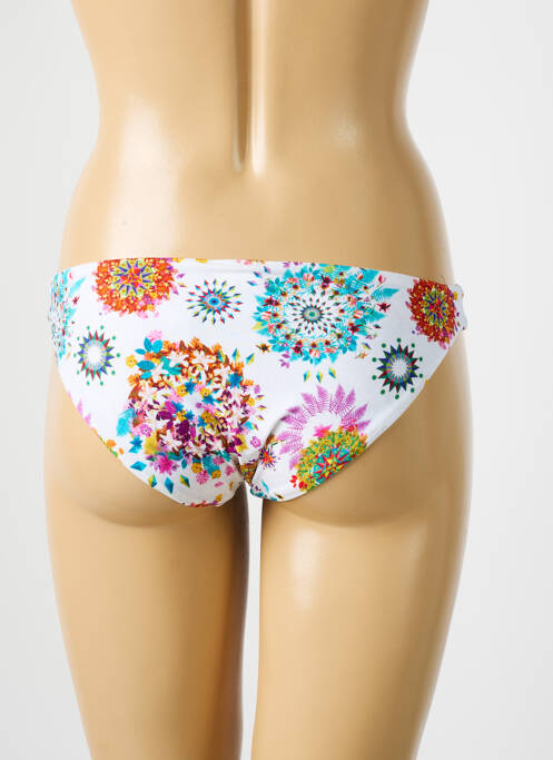 Bas de maillot de bain blanc DESIGUAL pour femme