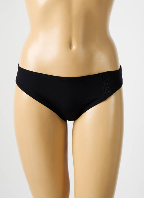 Bas de maillot de bain noir EMPREINTE pour femme
