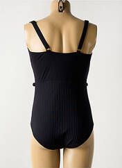 Maillot de bain 1 pièce noir EMPREINTE pour femme seconde vue
