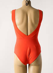 Maillot de bain 1 pièce orange PAIN DE SUCRE pour femme seconde vue
