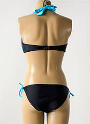 Maillot de bain 2 pièces noir DAG ADOM pour femme seconde vue