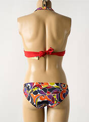 Maillot de bain 2 pièces rouge LEJABY pour femme seconde vue