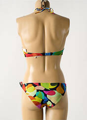 Maillot de bain 2 pièces rouge RASUREL pour femme seconde vue