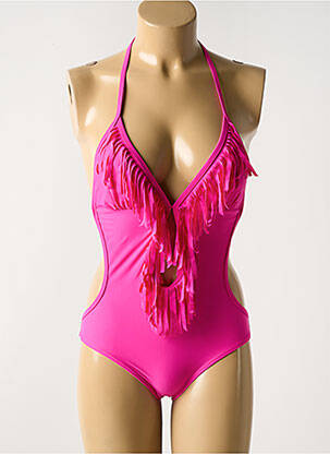Maillot de bain 1 pièce haut soutien-gorge avec mousse de rembourrage amovible haut soutien-gorge avec mousse de rembourrage amovible rose DAG ADOM femme