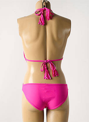 Maillot de bain 1 pièce haut soutien-gorge avec mousse de rembourrage amovible haut soutien-gorge avec mousse de rembourrage amovible rose DAG ADOM femme