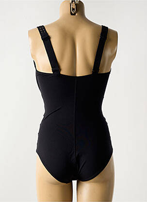 Maillot de bain 1 pièce haut soutien-gorge balconnet haut soutien-gorge balconnet noir EMPREINTE femme
