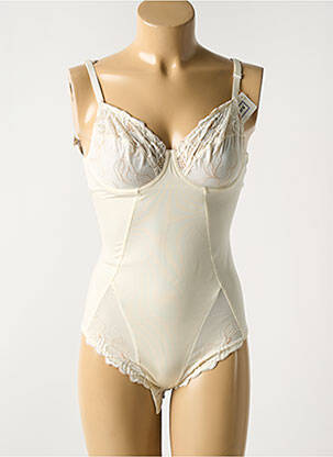 Body lingerie stretch beige BARBARA femme