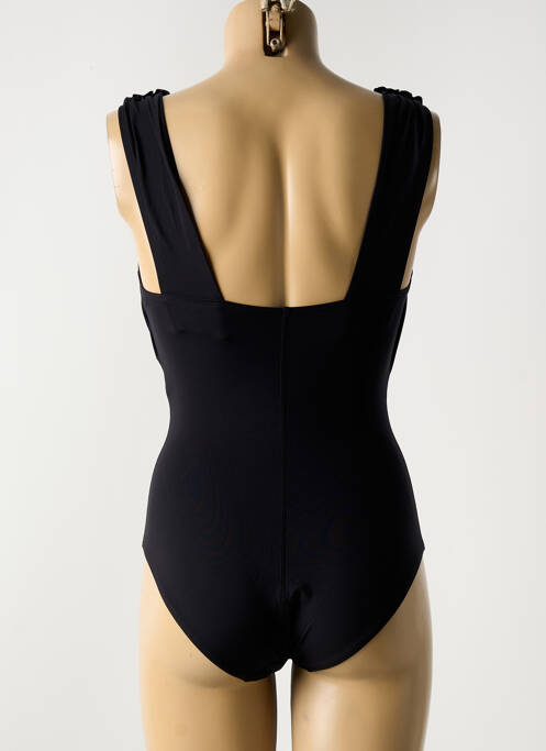 Maillot de bain 1 pièce noir EMPREINTE pour femme