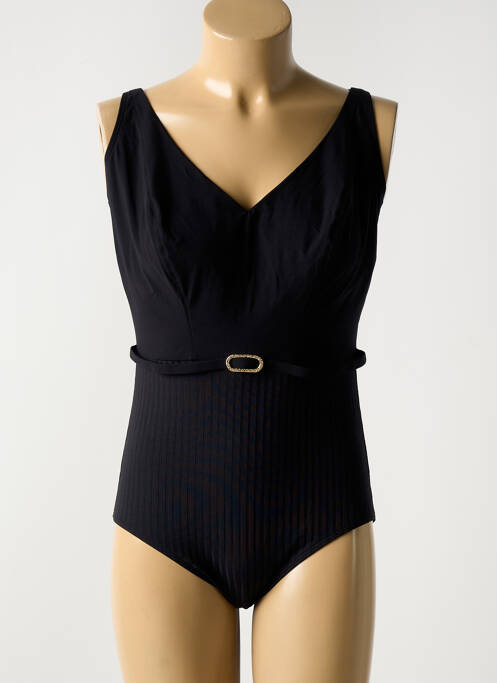 Maillot de bain 1 pièce noir EMPREINTE pour femme