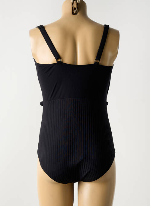 Maillot de bain 1 pièce noir EMPREINTE pour femme