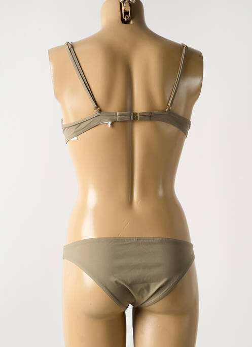 Maillot de bain 2 pièces marron NINA RICCI pour femme