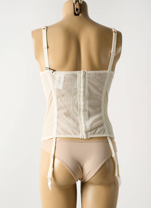 Guêpière/Porte-jarretelle beige AUBADE pour femme