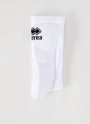 Chaussettes blanc ERREA pour unisexe seconde vue