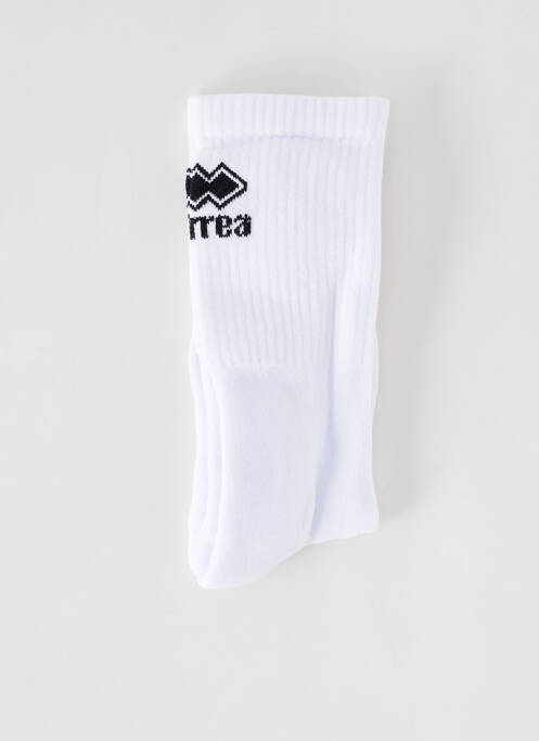Chaussettes blanc ERREA pour unisexe