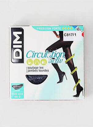 Collants bas/collant noir DIM femme