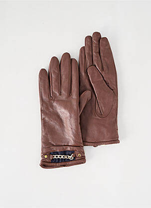 Gants doublure marron SALSA femme