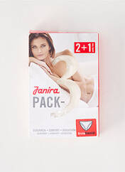 Culotte blanc JANIRA pour femme seconde vue
