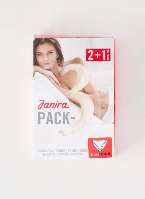 Culotte blanc JANIRA pour femme