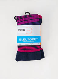Collants stretch violet BLEU FORET femme