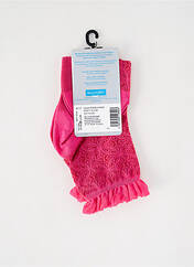 Chaussettes rose BLEU FORET pour femme seconde vue