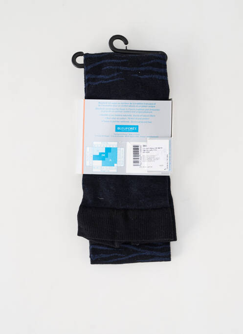 Collants noir BLEU FORET pour femme