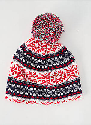 Bonnet imprimé fantaisie rouge GANT unisexe