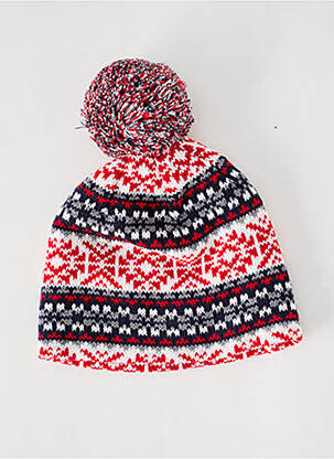 Bonnet imprimé fantaisie rouge GANT unisexe