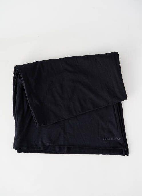 Echarpe noir SERGE BLANCO pour femme