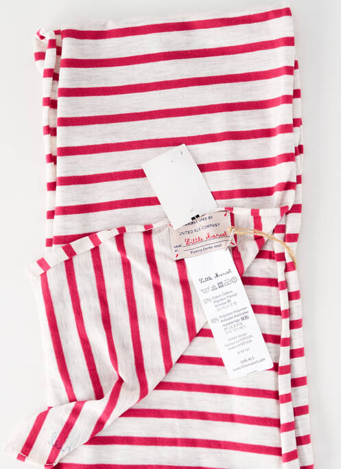 Echarpe rose LITTLE MARCEL pour fille