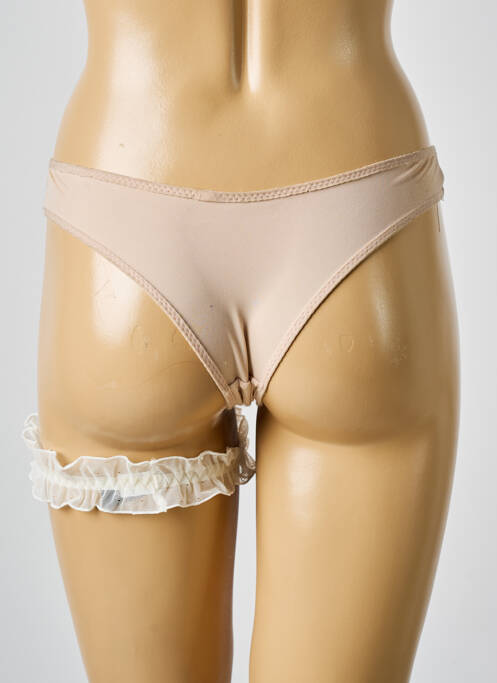 Guêpière/Porte-jarretelle beige AUBADE pour femme