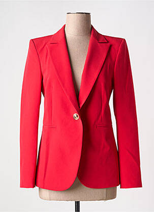 Blazer poches rouge RINASCIMENTO femme