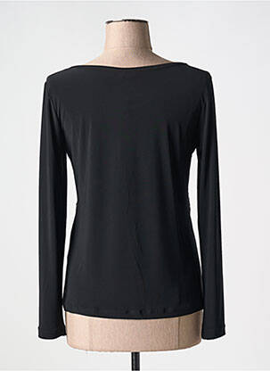 Top tissage jersey manches longues noir DECA femme