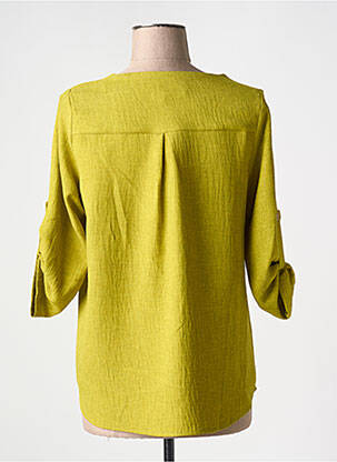 Blouse manches 3/4 manches 3/4 vert HALOGENE femme