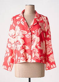 Blazer poches rouge HALOGENE femme