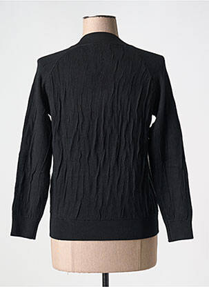 Gilet manches longues stretch noir TRIPODE femme