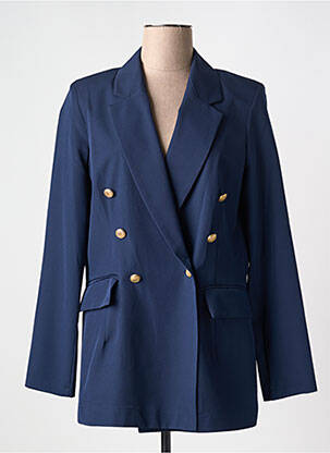 Blazer bleu CHARMING GIRL pour femme