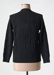 Gilet manches longues noir TRIPODE pour femme seconde vue