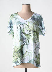 T-shirt vert M.X.O pour femme seconde vue