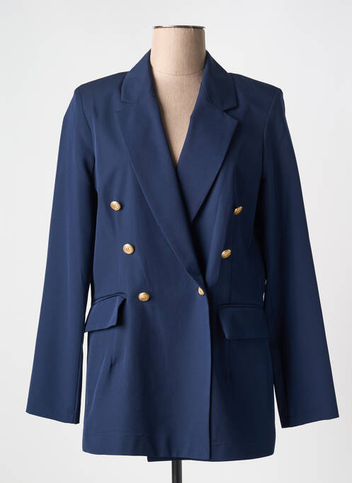 Blazer bleu CHARMING GIRL pour femme