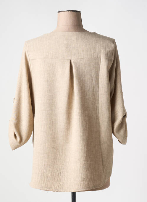 Blouse marron HALOGENE pour femme